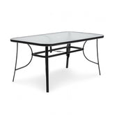 Pierro 5 Pc. Outdoor Dining Set Model La-D012Bk-5Pc-Sv-Chair By Furniture Of America